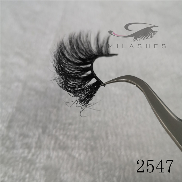 Fluffy long good mink 25mm lashes wholesale china vendor A-47